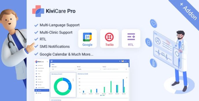 KiviCare Pro – Clinic  Patient Management System EHR (Add-on)