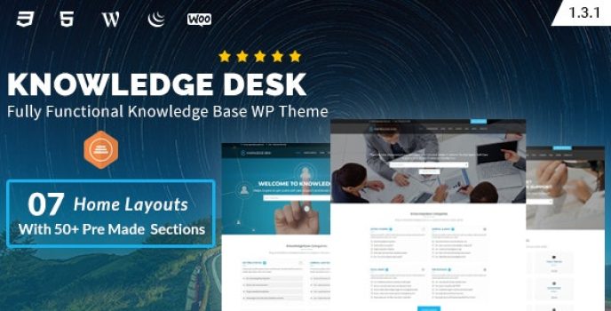Knowledgedesk - Knowledge Base WordPress Theme - Nulled
