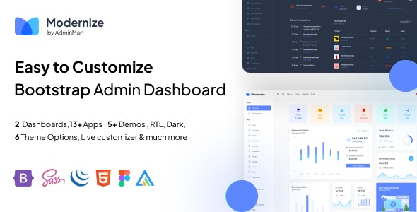 Modernize Bootstrap 5 React MUI Admin Dashboard - Nulled