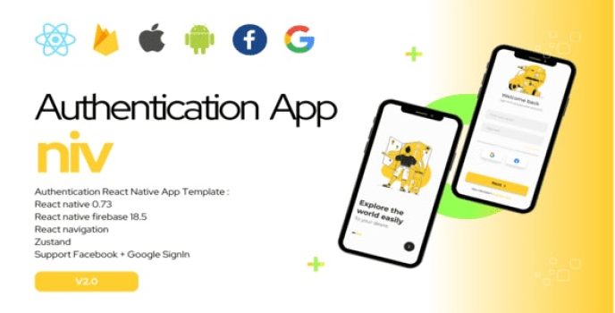 niv | Authentication React Native App Template - Nulled