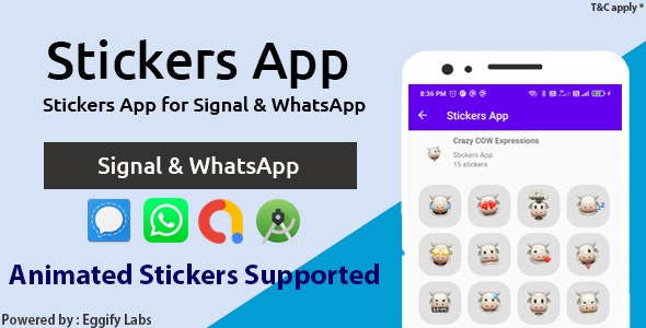 Sticker.fy - The Ultimate Stickers App for Signal & WhatsApp with AdMob Integrated