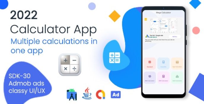 All in One Calculator 2022 – Scientific Calculator for Android with Admob