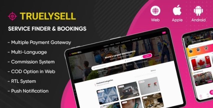 TruelySell – Multi-Service Booking  Provider Marketplace Platform (Laravel 12)