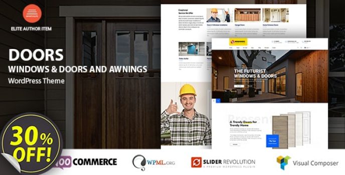 Windows  Doors – High Quality WordPress Theme