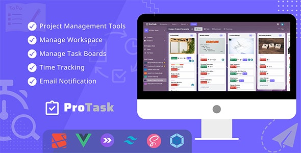 ProTask - Project Management  Time Tracking for Teams