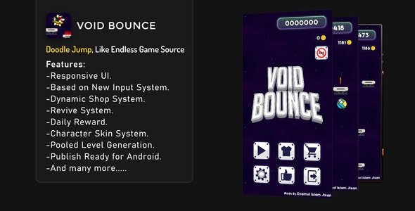 Void Bounce - Game Source Code