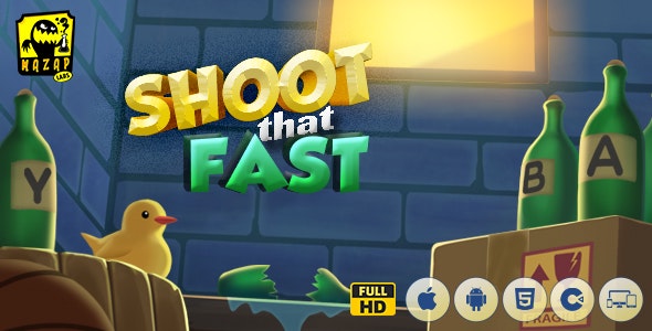 Shoot that Fast - Educational Fun Shooting (Construct Game) - Nulled