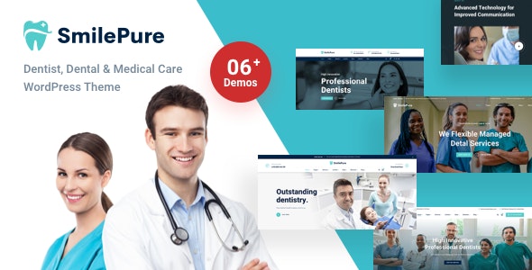 SmilePure - Dental Medical Care WordPress Theme 1.5.6