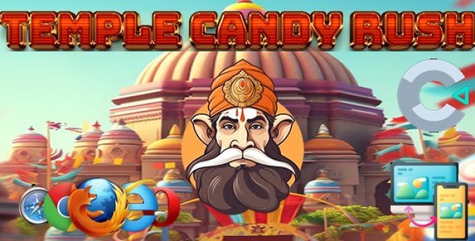 Temple Candy Rush game HTML5 game (Construct 2 3) source code template ...