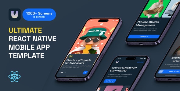 Ultimate - UI KIT React Native App - Nulled