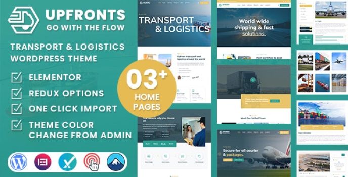 Upfronts – Transport and Logistics WordPress Theme