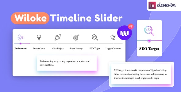 Wiloke Timeline Slider for Elementor - Nulled