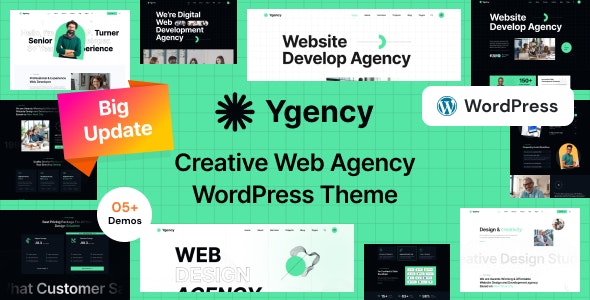 Ygency - Web Design Agency WordPress Theme