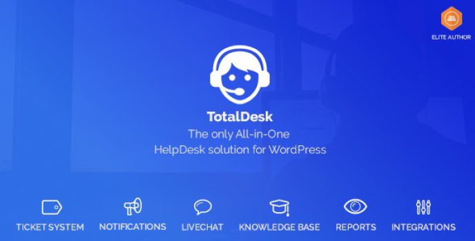 TotalDesk – Helpdesk, Live Chat, Knowledge Base Ticket System - Nulled