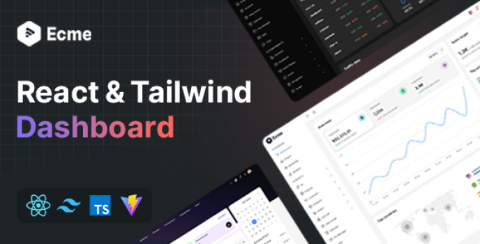 Ecme - React Tailwind Admin Template (React 19) - Nulled