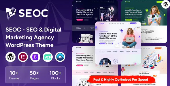 SEOC - SEO Digital Marketing Agency WordPress Theme
