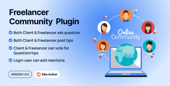 Community Plugin for Xilancer – Freelancer Marketplace Platform - Nulled