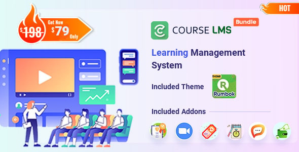 CourseLMS Bundle - Online Learning Management System - Nulled
