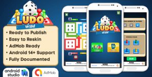 Ludo Wild – Ludo Game Android Studio Project with AdMob Ads + Ready to Publish