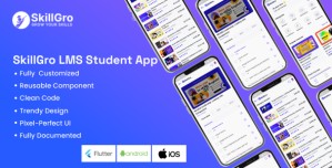 SkillGro LMS Student App – Course  Learning Management System