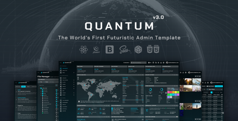 Quantum - React 19 Bootstrap Admin Template - Nulled