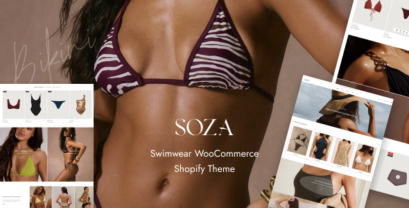 Soza - Swimwear  Underwear Store Shopify Theme OS 2.0