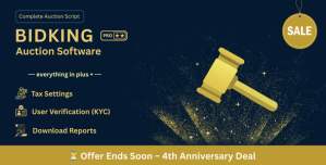 BidKingPro – Enterprise Auction Platform | Gift Cards, Tax Engine, User Groups  Role-Based Access