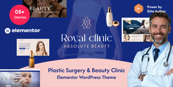 Royal Clinic - Plastic Surgery Beauty Clinic WordPress Theme
