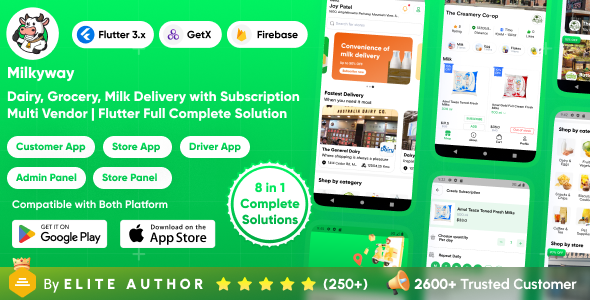 Milkyway - Multi-Vendor Milk Subscription App | Daily Milk  Grocery Delivery App | Full Solution