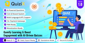 QuiziX – AI Quiz  Trivia Game | Laravel + Next.js Gamified Quiz Platform