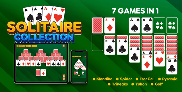 Solitaire Collection - HTML5 Game - Nulled