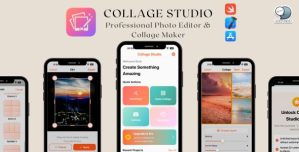 Collage Studio – Professional Photo Editor  Collage Maker iOS App