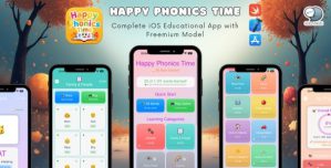 Happy Phonics Time – Complete iOS Educational App with Freemium Model