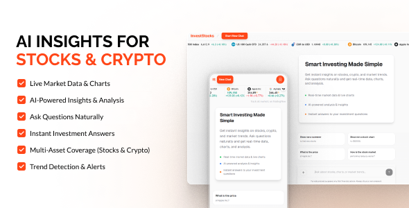 Stock Analysis Platform InvestStocks - AI-Powered Stock Analysis Platform with Real-time Charts ...