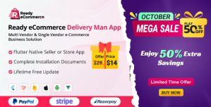 Ready eCommerce – Delivery Man App