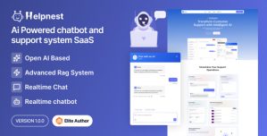 Helpnest – Ai Powered Chatbot And Support Ticketing System Saas
