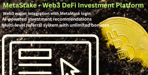 Metastake – Web3 HYIP Investment  P2P Trading Platform with Staking, KYC  Referral System