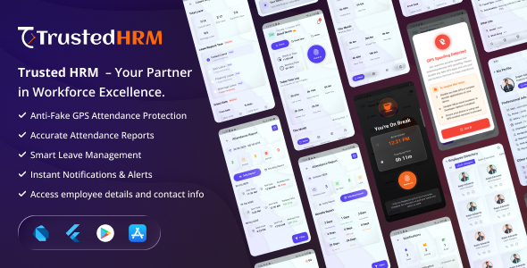 Trusted HRM Bundle | Laravel Web + App HR Management System | GPS Anti-Fake  Offline Attendance