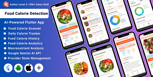 AI Cal – AI-Powered Food Calorie Detection Tracking Flutter App - Nulled