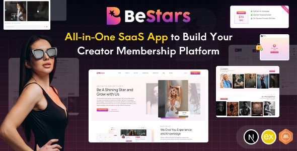 BeStars - Creator Talent Social Community Membership SaaS Platform