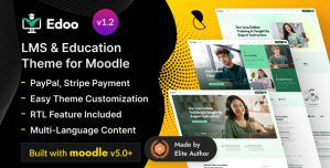 Edoo | Modern Moodle LMS Theme for Education, Online Courses  eLearning