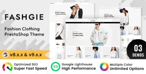 Fashgie – Fashion  Clothing Store Prestashop Theme