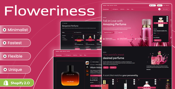 Floweriness - Floral Fragrance Shopify Theme OS 2.0