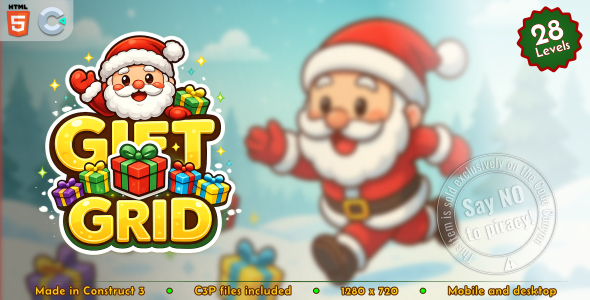 Gift Grid - HTML5 Casual game - Nulled