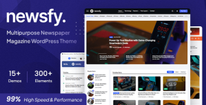 Newsfy | Modern News  Magazine WordPress Theme