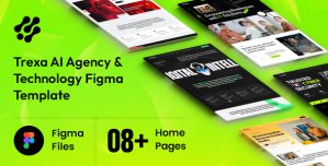Trexa – AI Agency  Technology Figma Template