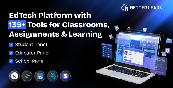 BetterLearn – EdTech Platform with 139+ Tools for Classrooms, Assignments  Learning