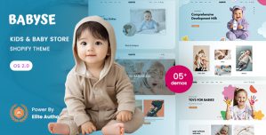Babyse – Kids  Baby Store Responsive Shopify 2.0 Theme