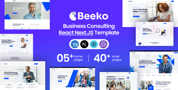 Business Consulting React Next.JS Template - Nulled