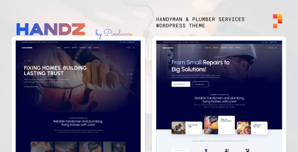 Handz - Handyman Plumber Repair WordPress Theme